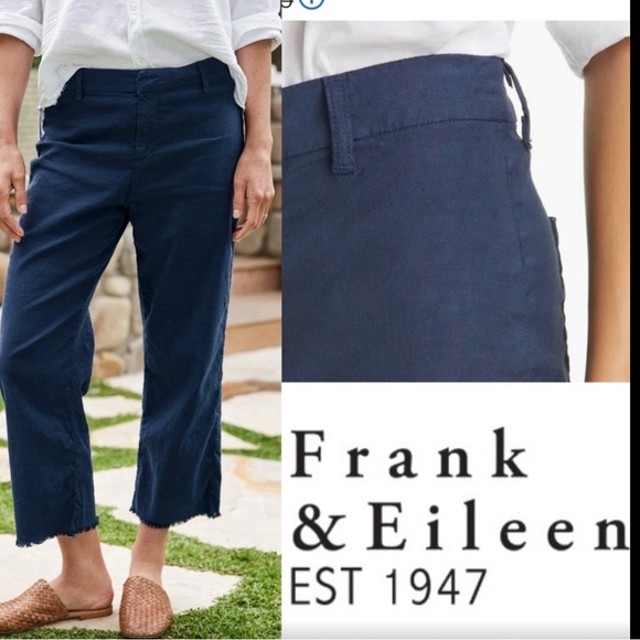 Frank & Eileen Pants - Frank & Eileen Navy Kinsale Pants